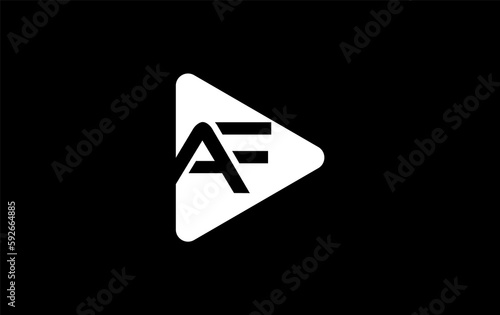 Free Download Play button icon and play button logo symbol with icon letter - GFXLoad