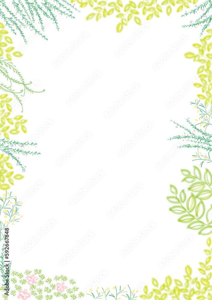 Obraz premium greenframe