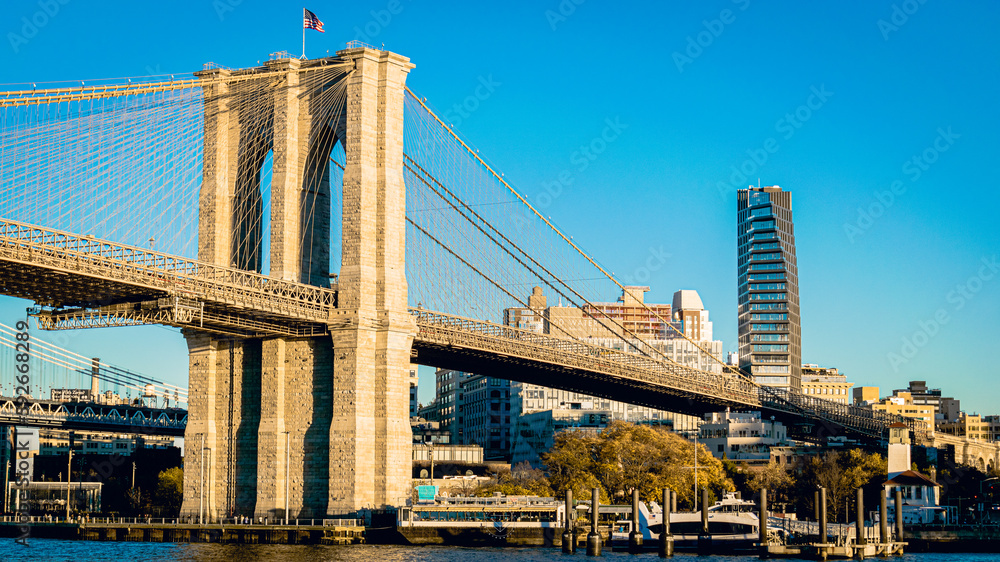 Fototapeta premium Puente de Brooklyn