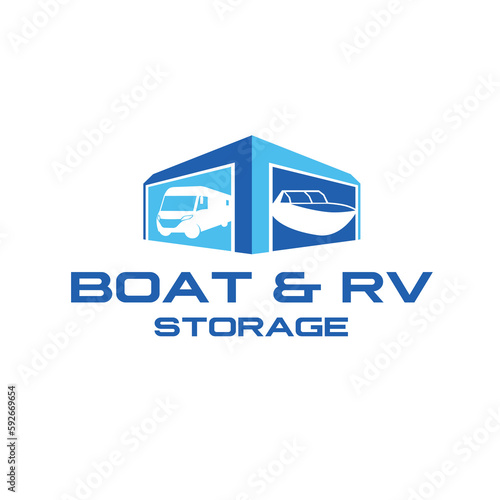 RV and Boat Storage Logo