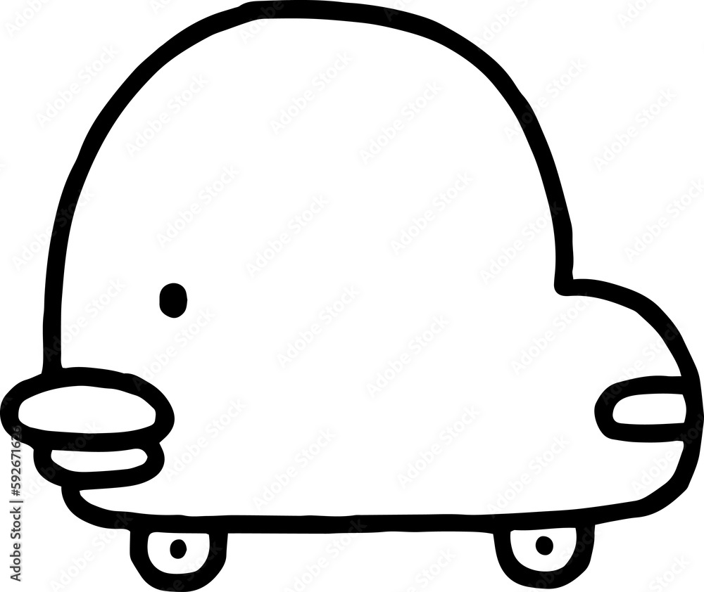 kids car outline doodle kids car outline doodle