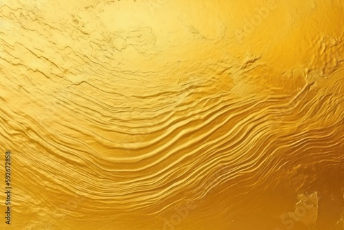 Golden background. Gold texture. Beatiful luxury and elegant gold background. Shiny golden wall texture - Generative AI