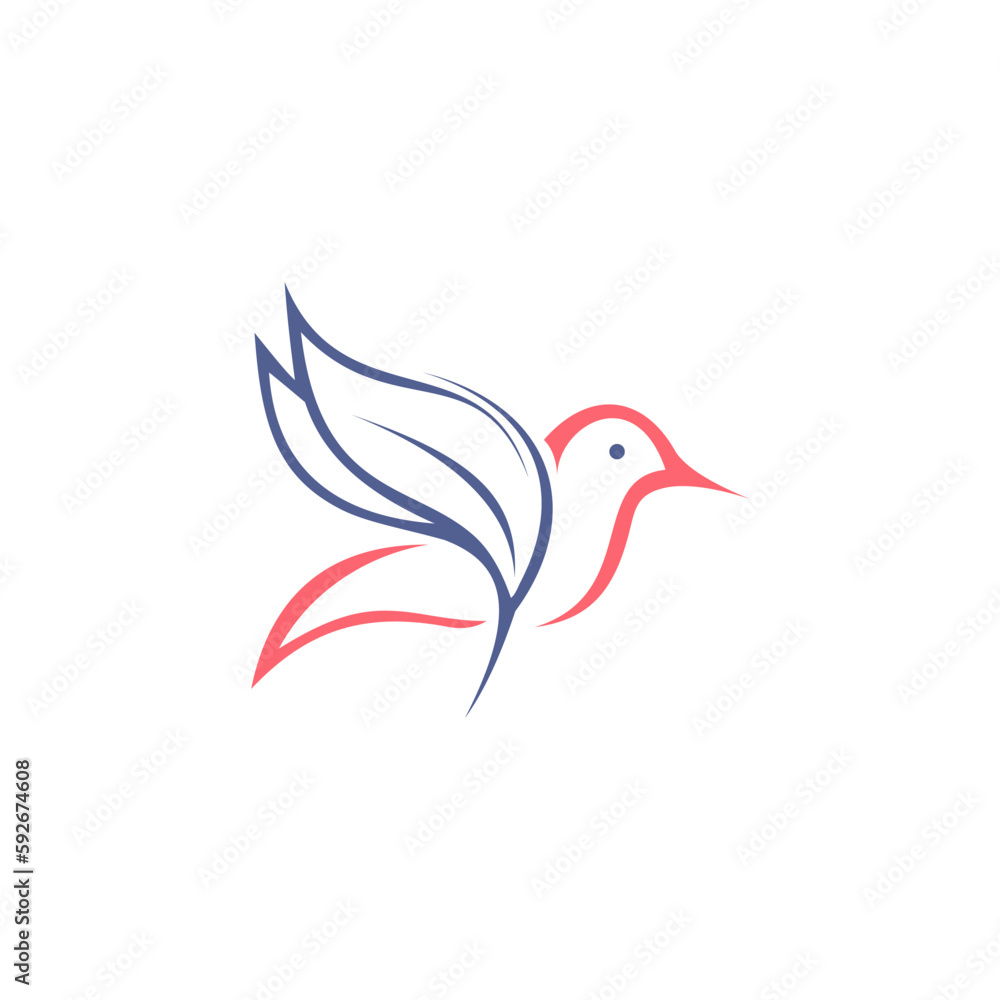 minimalist monoline line art bird logo design vector
minimalist monoline line art bird logo design vector