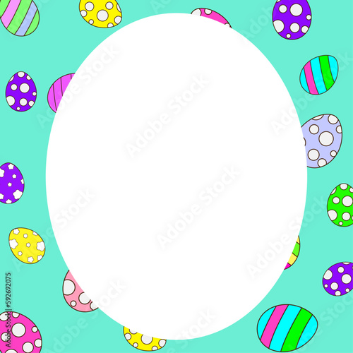 Ester egg Background Design