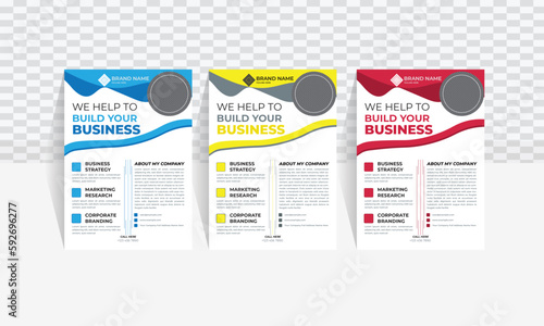 Leaflet presentation, book cover, layout in A4 size. construction mega business flyer bundle, excavator report template design bundle.City Background Business Book Cover.