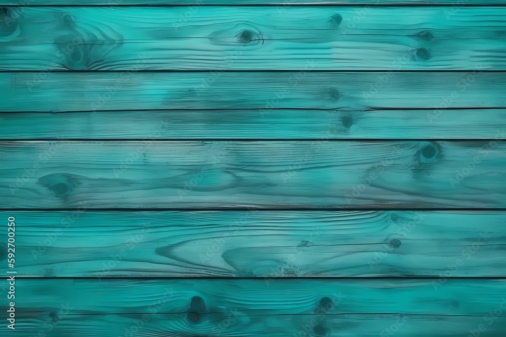 turquaise wooden background. AI generated turquaise wooden background. AI generated