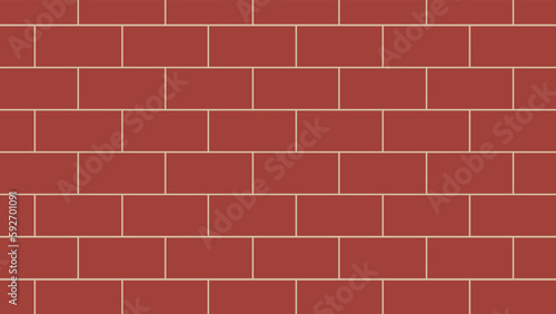 Red brick wall texture background