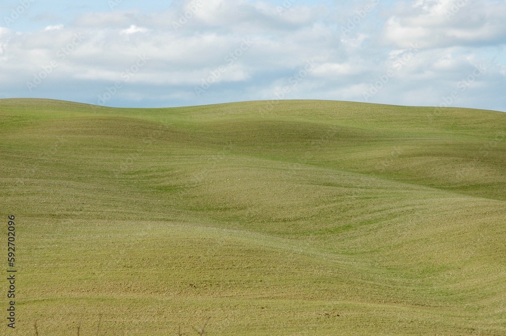 Asciano in provincia di Siena . Il primo paese che rientra nel territorio delle ™Creti Senese™ .Territorio di colline con presenza di creta nel terreno.
