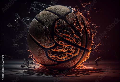 Basketball 2014. Generative AI