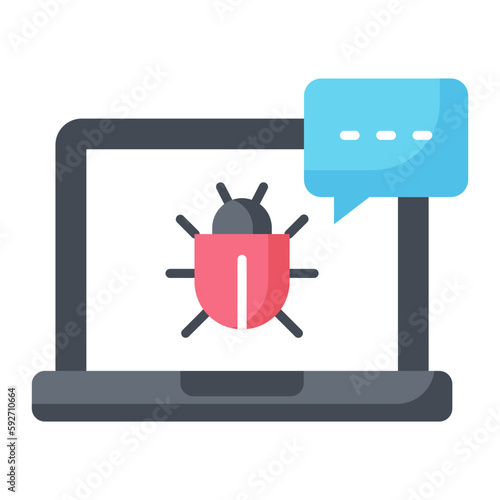 Malware Flat Icon