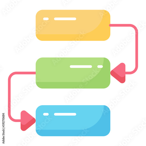 Dependencies Flat Icon