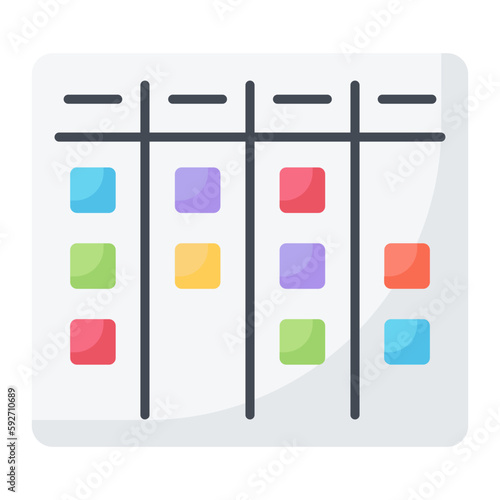 Project Plan Flat Icon