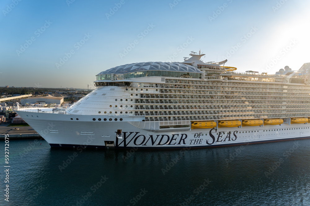 Wonder Of The Seas Cruise Ship Flagship Of Royal Caribbean