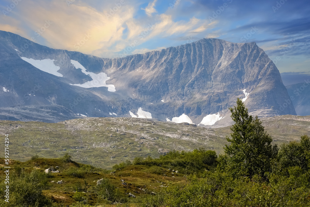 Fototapeta premium Mountains in Trollheimen, Norway
