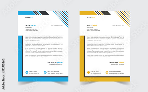 The Best Corporate Business Letterhead Design Template