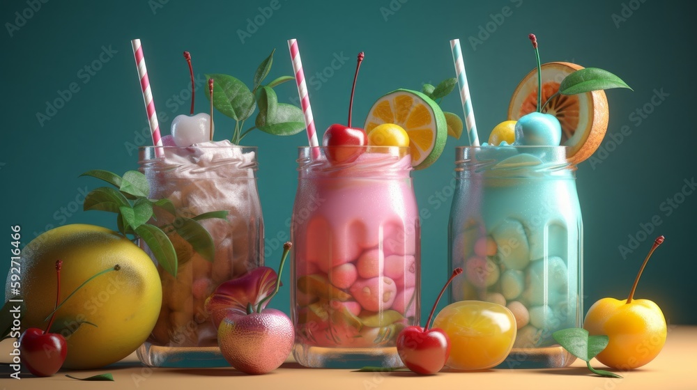  Summery Vibes - Delicious and Colorful Ice Creams and Popsicles