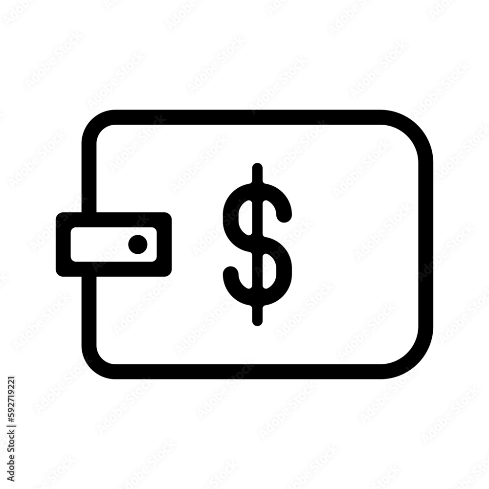 Wallet vector. Saving money concept icon. Dollar icon in wallet vector. Wallet simple icon. Wallet vector. Saving money concept icon. Dollar icon in wallet vector. Wallet simple icon.