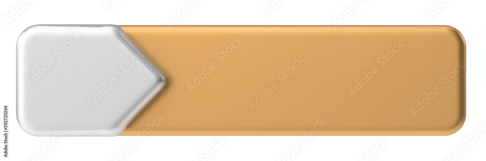 3D button. Empty button. 3D illustration. 3D button. Empty button. 3D illustration.