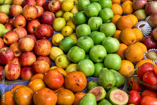 Assorted mix of fruits