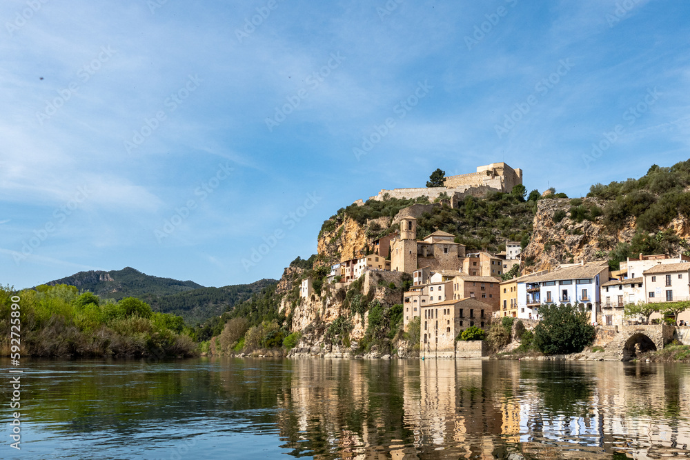 Village of Miravet in Tarragona, Catalonia, Spain Village of Miravet in Tarragona, Catalonia, Spain