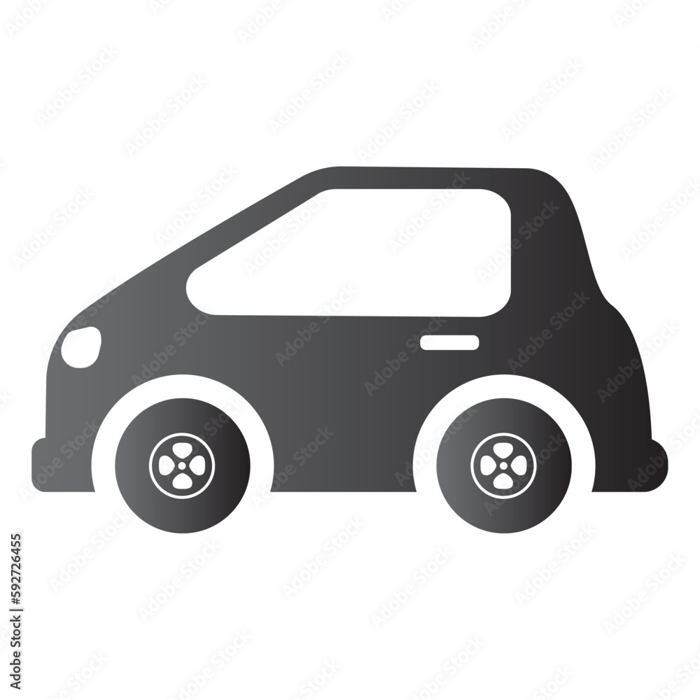 Obraz premium Isolated colored car icon Flat design Vector