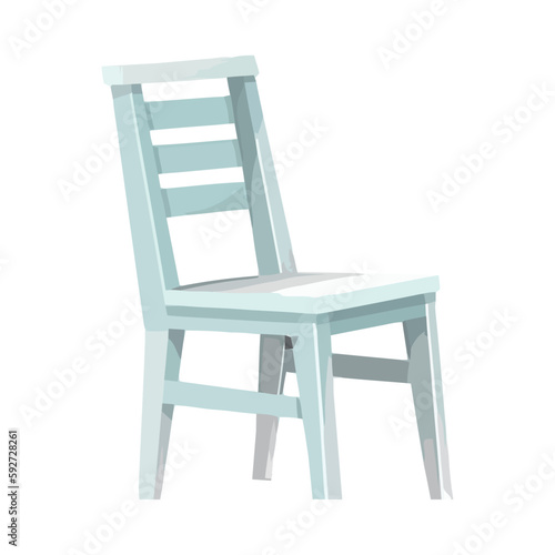 Comfortable wooden stool