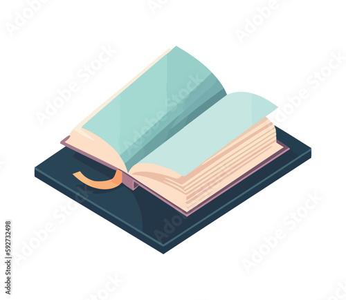 education textbooks symbolize learning