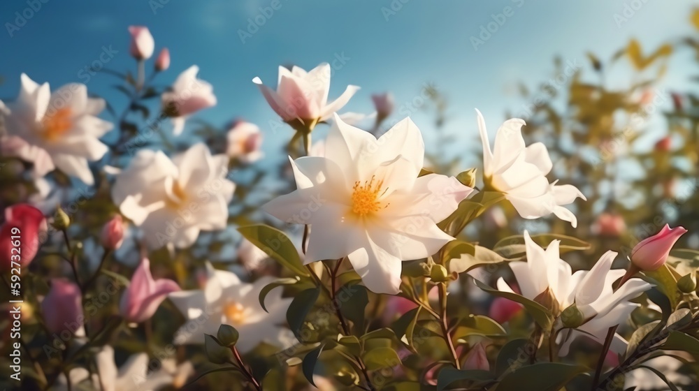 Obraz premium photo flower macro daisy morning sunrise