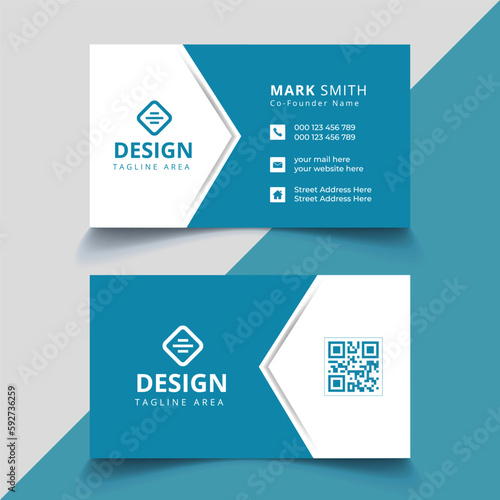 Professional elegant modern business card design
