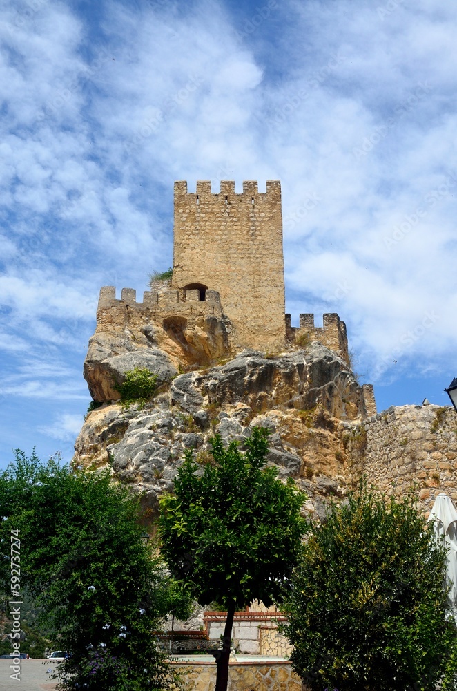 Fototapeta premium Castillo de Zuheros, Cordoba