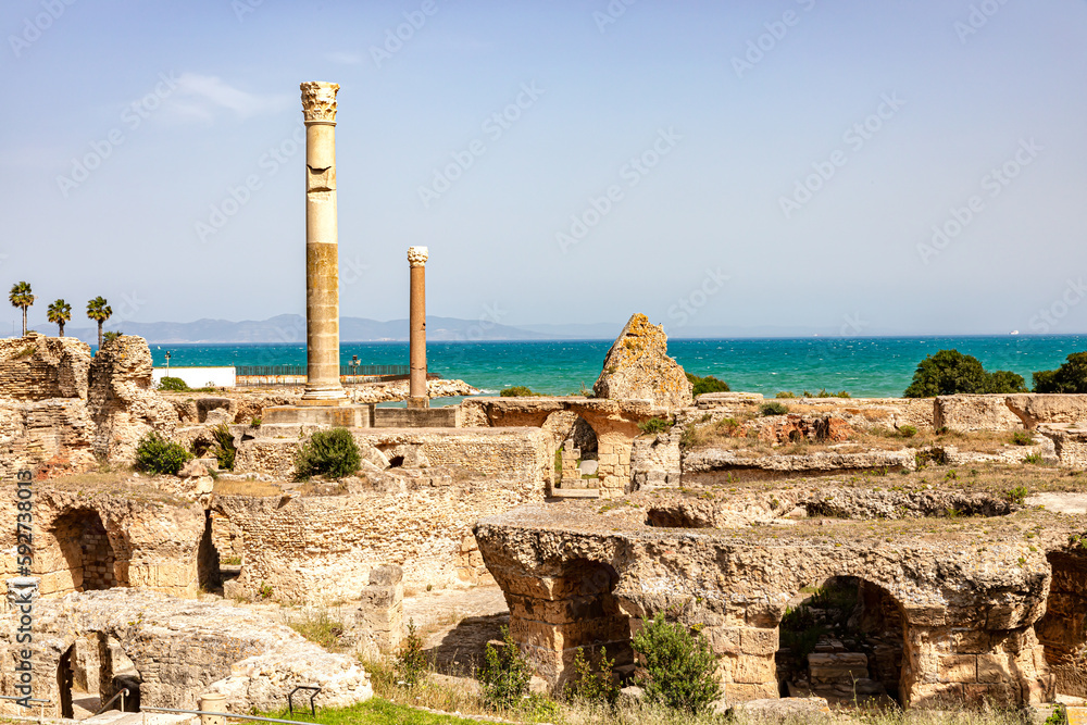 Archeological Site of Antonin Baths, Tunisia