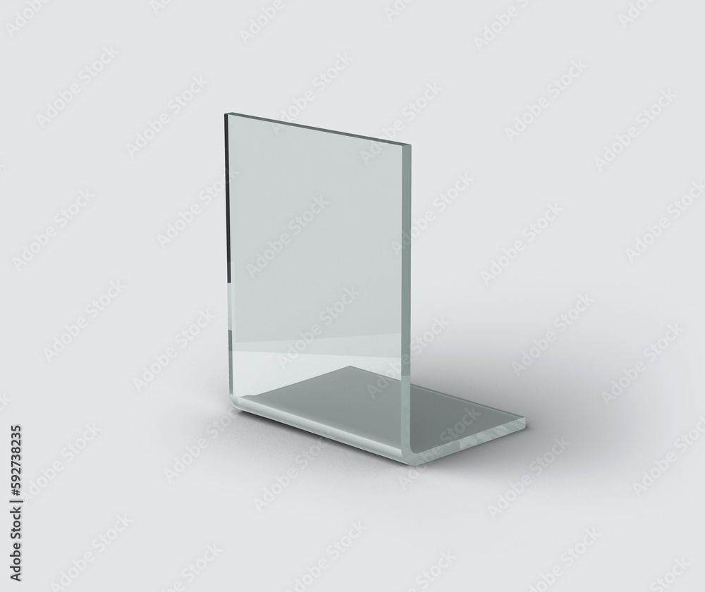 Glass Sign Stand Mockup Template
Glass Sign Stand Mockup Template