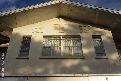 Obraz na płótnie convent front pediment