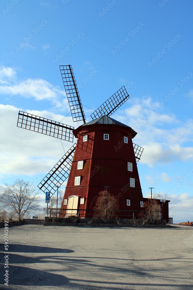 Strängnäs Windmill, Sweden.