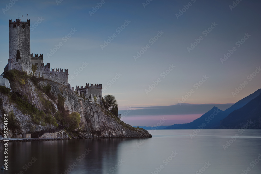 Castle of Malcesine - Garda Lake - Italy