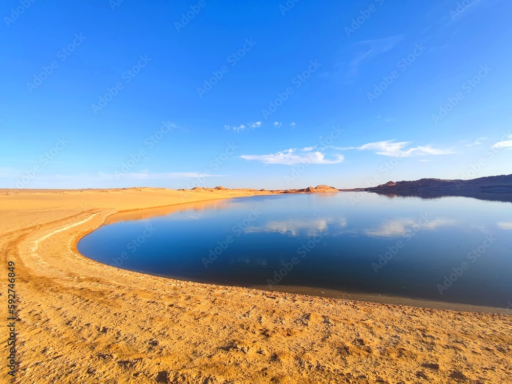 Lac en Egypte 