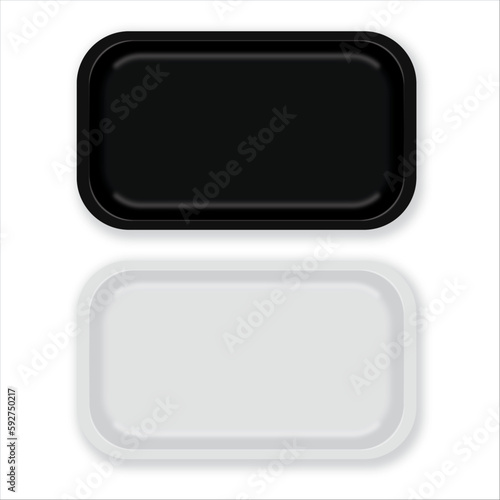 Rolling tray mockup for cannabis or cbd pre-roll joints and blunts