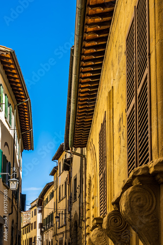 old town of Arezzo in Italy