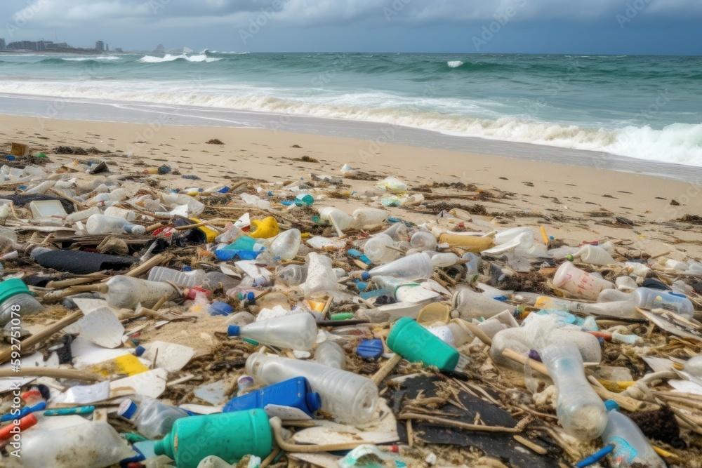 Use of plastic is a major contributor to environmental pollution and