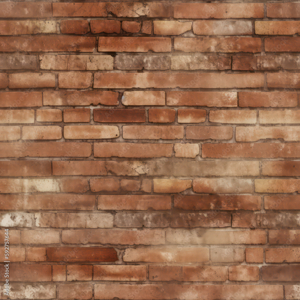 Obraz premium brick fine rustic finish