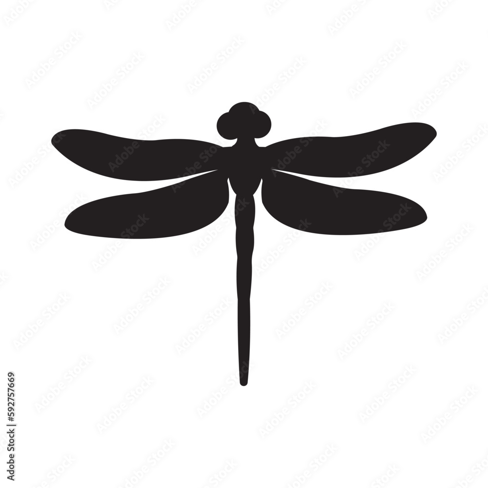 dragonfly icon logo vector design template dragonfly icon logo vector design template