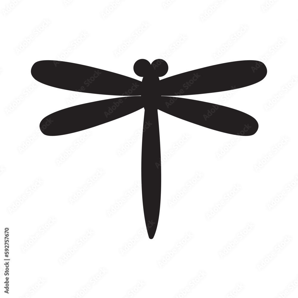 dragonfly icon logo vector design template dragonfly icon logo vector design template
