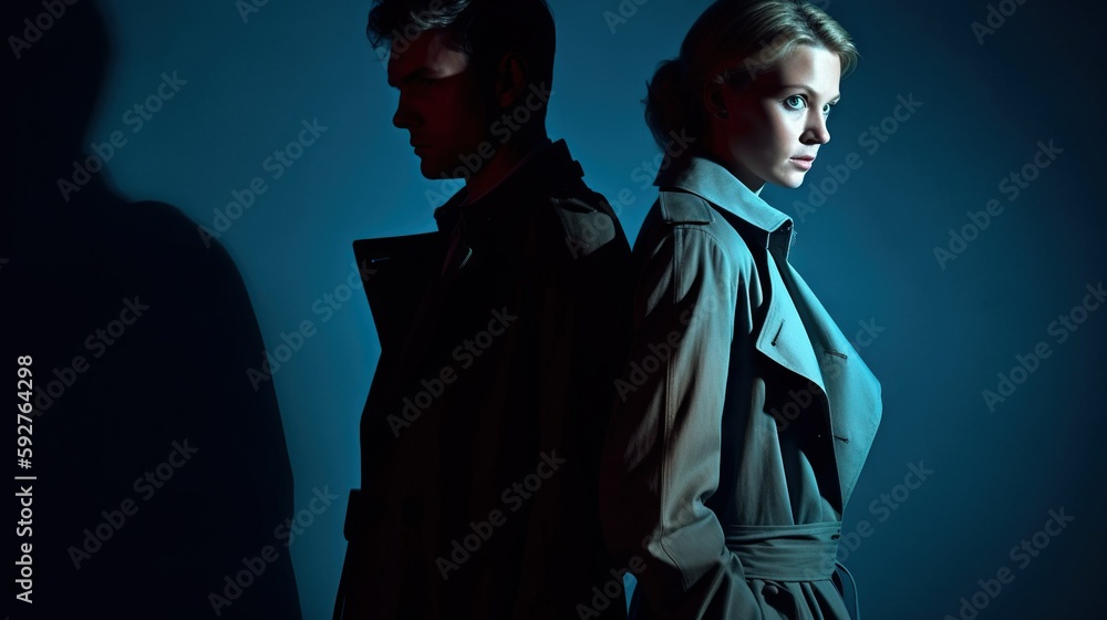 Couple of Russian Spies Emerging from Shadows Couple of Russian Spies Emerging from Shadows