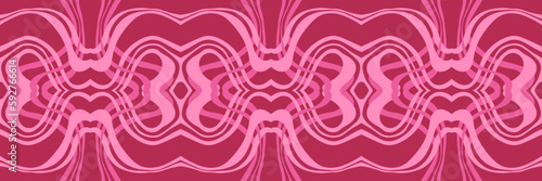 Abstract background of wavy embossed lines. The beauty of natural relief lines in multi-colored horizontals. Wavy pattern of stripes of different thicknesses. Intricate unusual kaleidoscope patterns.