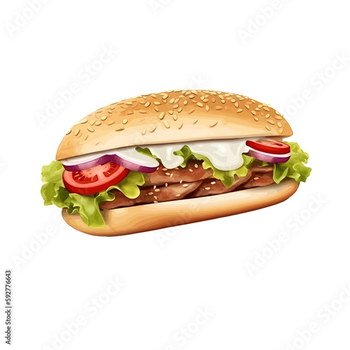 Make Your Food Website Stand Out with a Baguette Vector