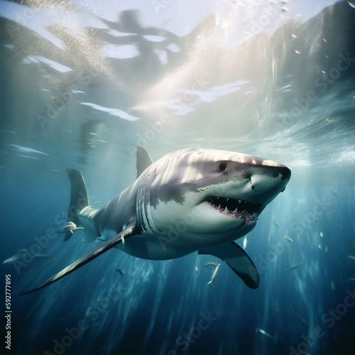 Great white shark © Newen