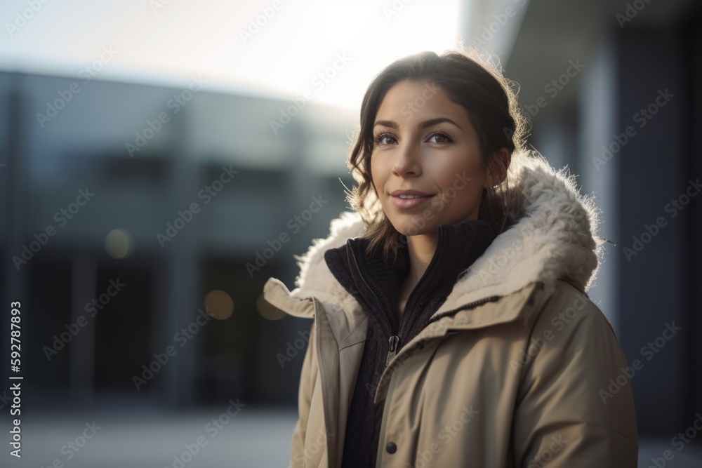 Portrait of a beautiful young woman in winter coat outdoors. Beauty, fashion. Portrait of a beautiful young woman in winter coat outdoors. Beauty, fashion.