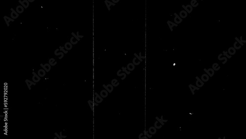 Old film effect with dust and scratches. Retro overlay grunge film leader