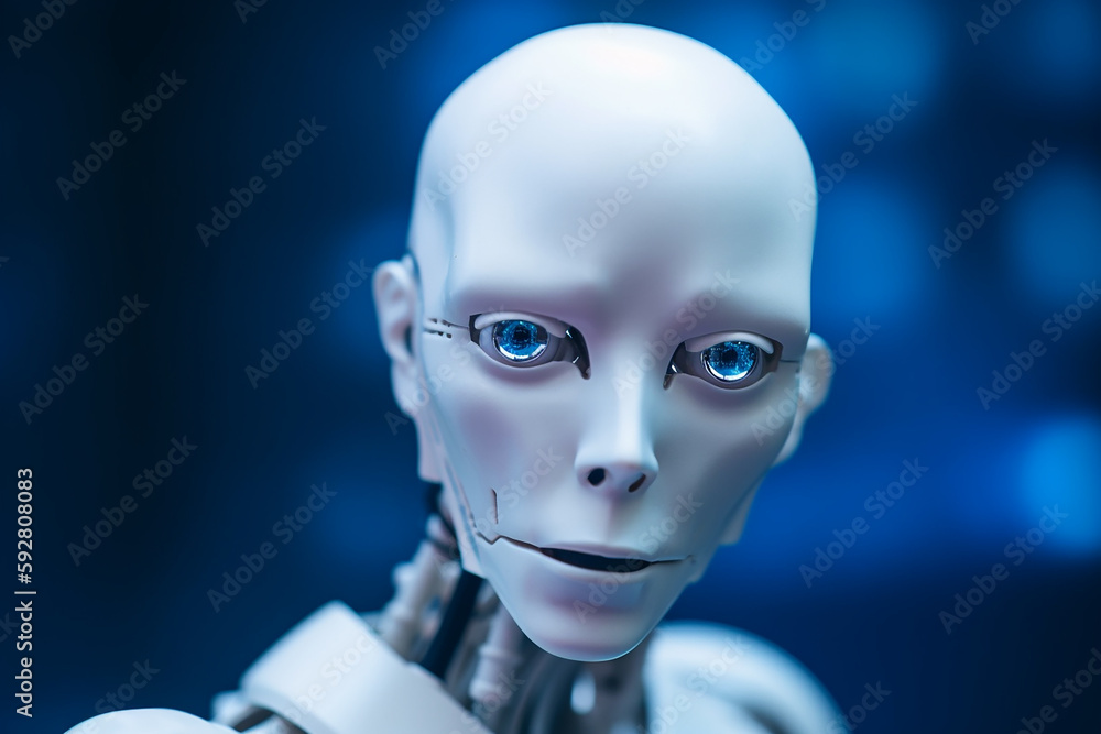 Detailed appearance of the deep green AI robot under white background. Concept 3D CG of automatic operation, optimization and block chain. Created with Generative AI. Detailed appearance of the deep green AI robot under white background. Concept 3D CG of automatic operation, optimization and block chain. Created with Generative AI.