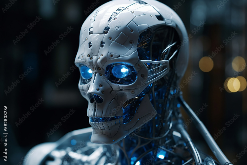 Detailed appearance of the deep green AI robot under white background. Concept 3D CG of automatic operation, optimization and block chain. Created with Generative AI. Detailed appearance of the deep green AI robot under white background. Concept 3D CG of automatic operation, optimization and block chain. Created with Generative AI.